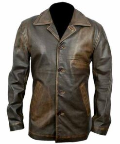 Supernatural Dean Winchester Distressed Brown Leather Coat