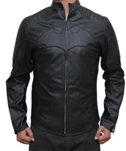 Men’s Batman Begin Black Leather Jacket