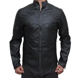 Men’s Batman Begin Black Leather Jacket