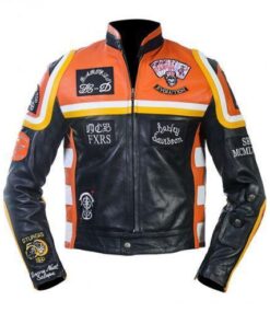 Men's Harley Davidson Marlboro Man Motorbike Leather Jacket